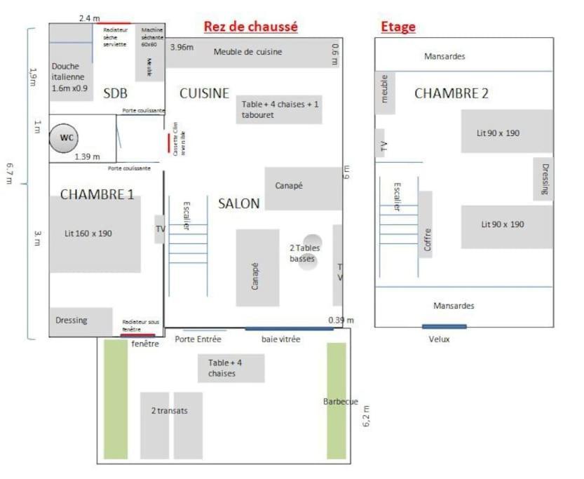 Maisonnette Individuelle Pour 4 Personnes 2 Chambres Terrasse - Design & Haute Qualite Bourbourg Exterior foto